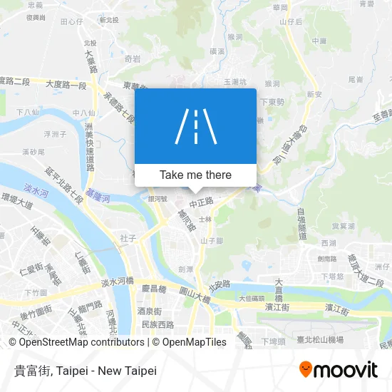 貴富街 map
