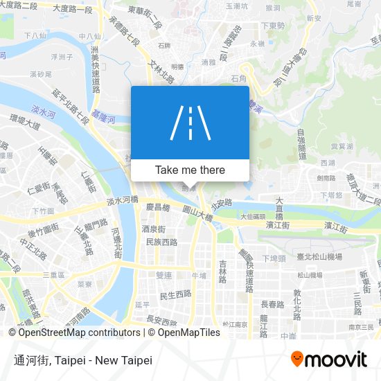通河街地圖