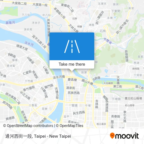 通河西街一段 map