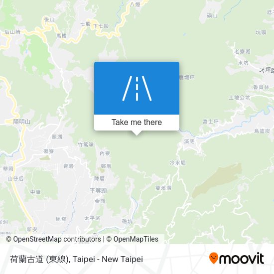 荷蘭古道 (東線) map