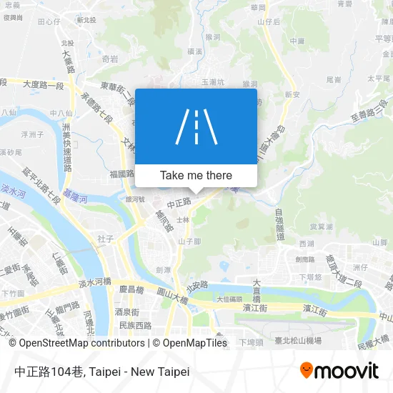 中正路104巷 map