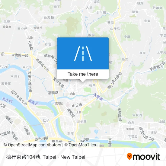 德行東路104巷地圖