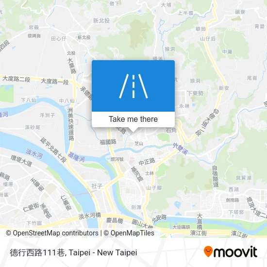 德行西路111巷地圖
