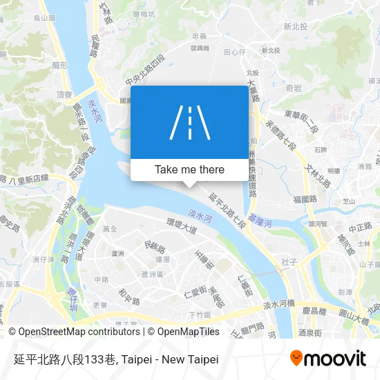 延平北路八段133巷 map