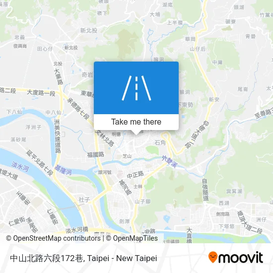 中山北路六段172巷 map