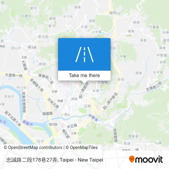 忠誠路二段178巷27弄 map