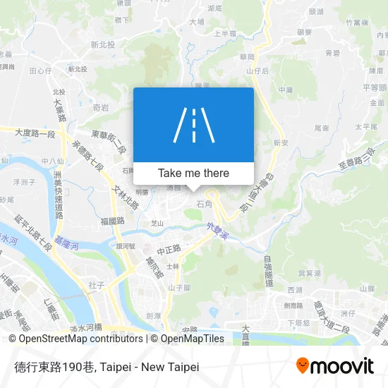 德行東路190巷地圖