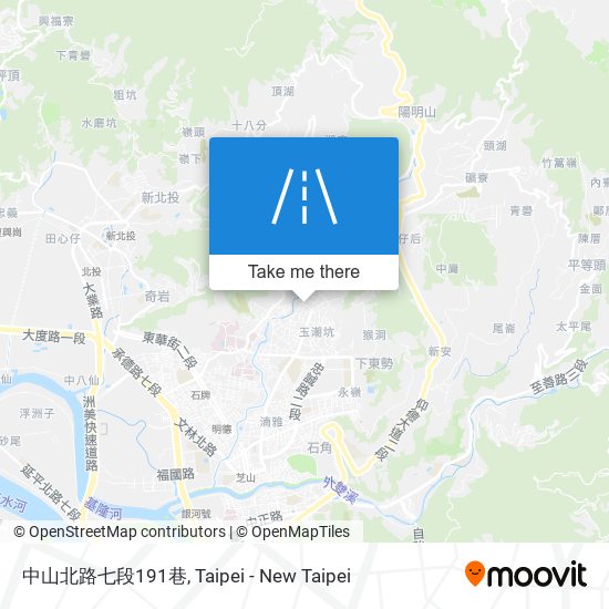 中山北路七段191巷 map