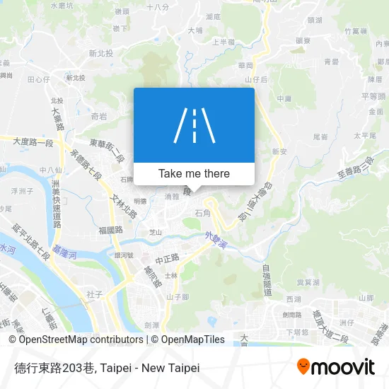 德行東路203巷地圖