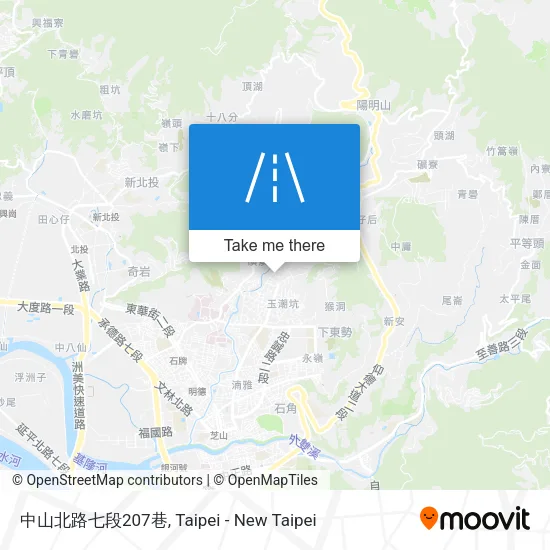 中山北路七段207巷 map