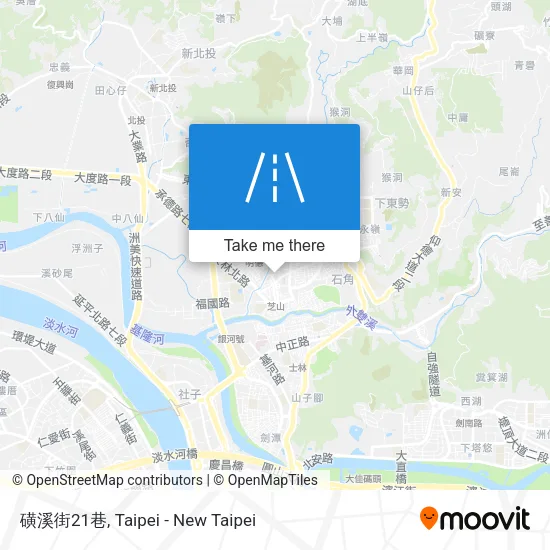 磺溪街21巷 map