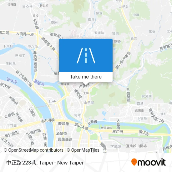 中正路223巷 map