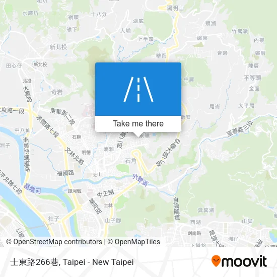士東路266巷 map