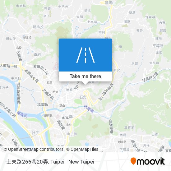 士東路266巷20弄地圖