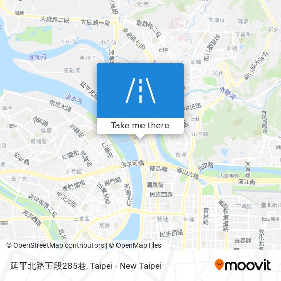 延平北路五段285巷 map