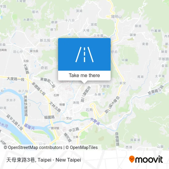 天母東路3巷 map