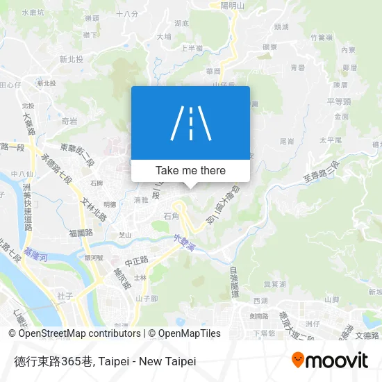 德行東路365巷地圖
