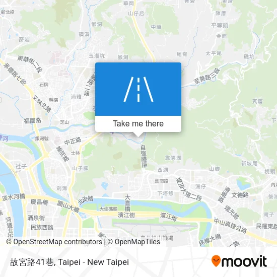 故宮路41巷地圖