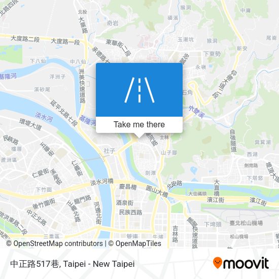 中正路517巷地圖