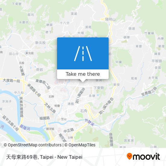 天母東路69巷 map