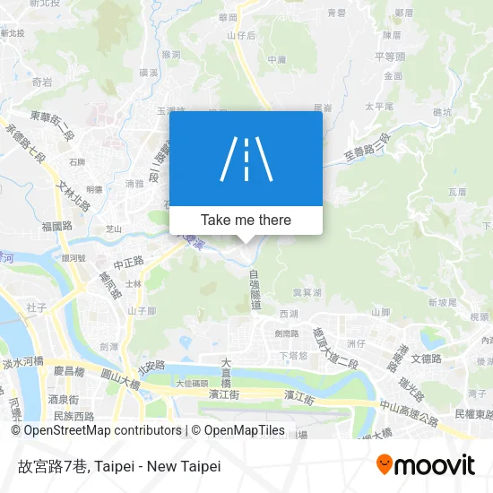 故宮路7巷地圖