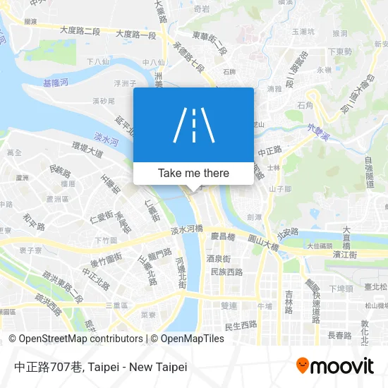 中正路707巷 map