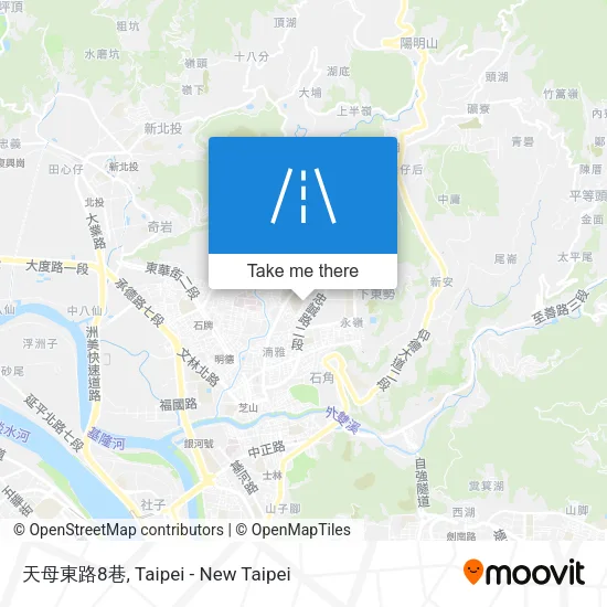 天母東路8巷 map