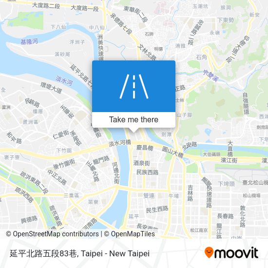 延平北路五段83巷 map