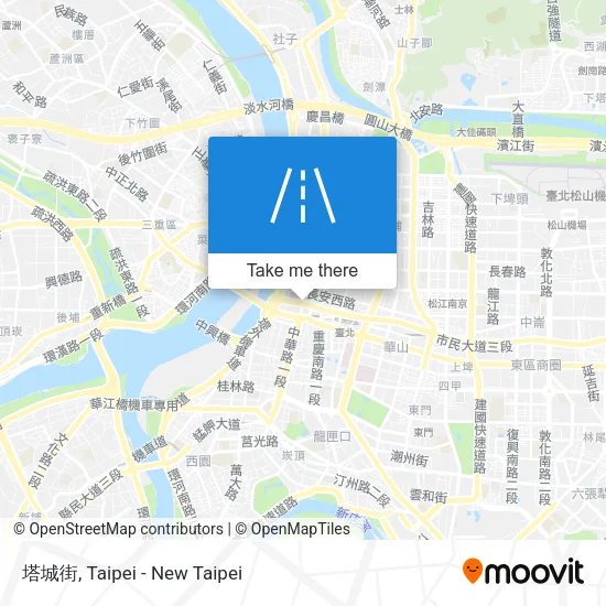 塔城街 map