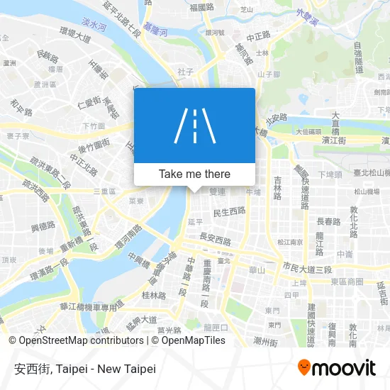 安西街 map