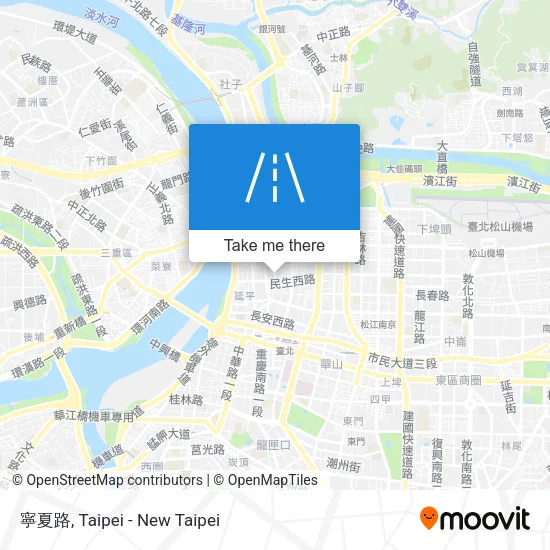 寧夏路 map