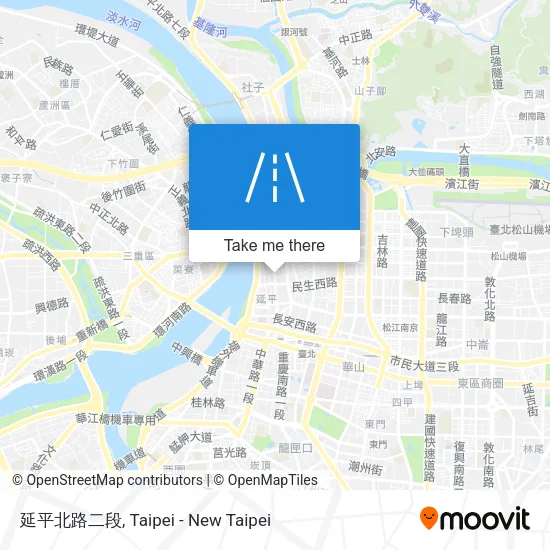 延平北路二段地圖