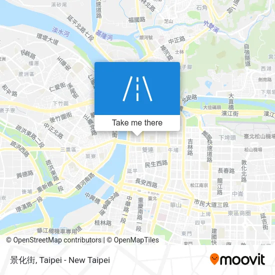 景化街 map