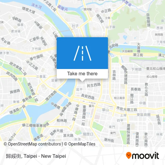 歸綏街 map