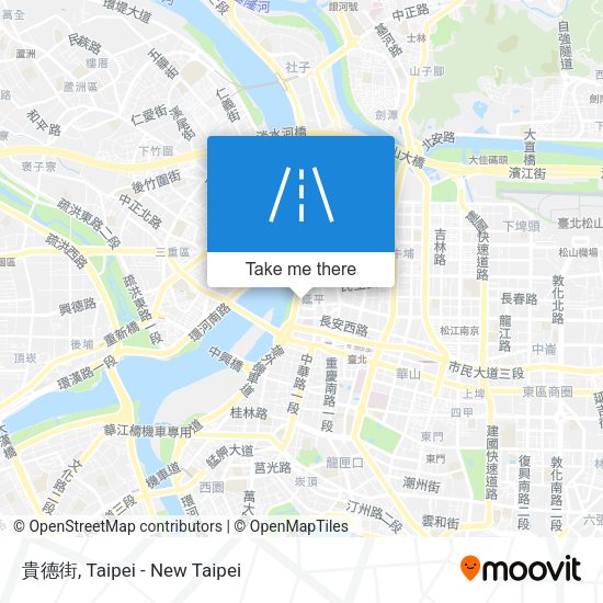 貴德街地圖