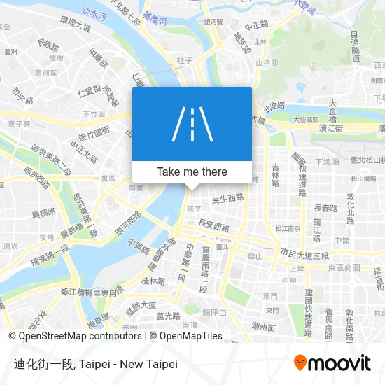 迪化街一段 map