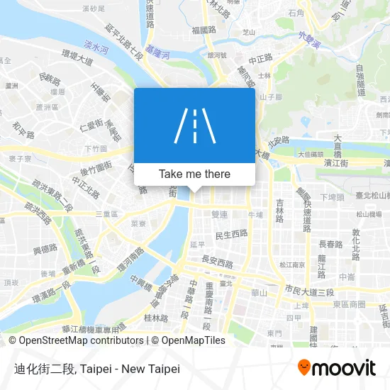 迪化街二段地圖