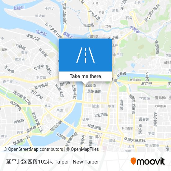 延平北路四段102巷 map