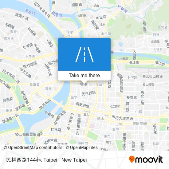 民權西路144巷 map