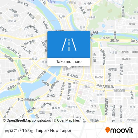 南京西路167巷地圖