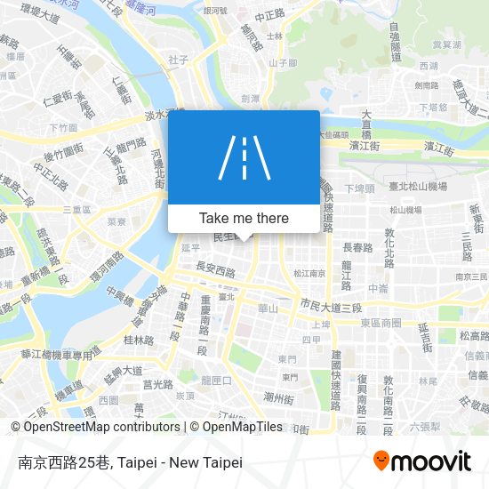 南京西路25巷地圖