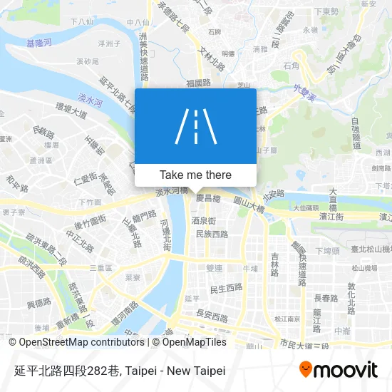 延平北路四段282巷 map
