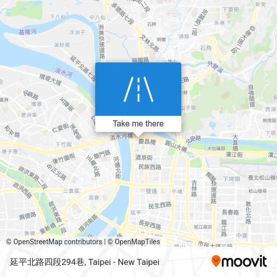 延平北路四段294巷 map