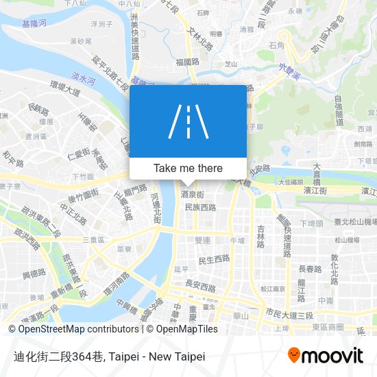 迪化街二段364巷 map