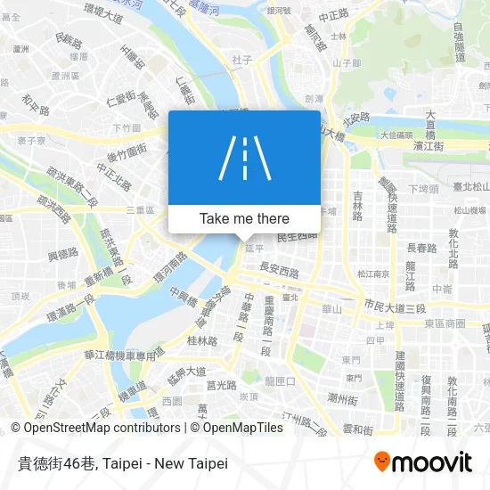 貴德街46巷 map