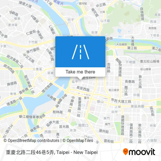 重慶北路二段46巷5弄地圖
