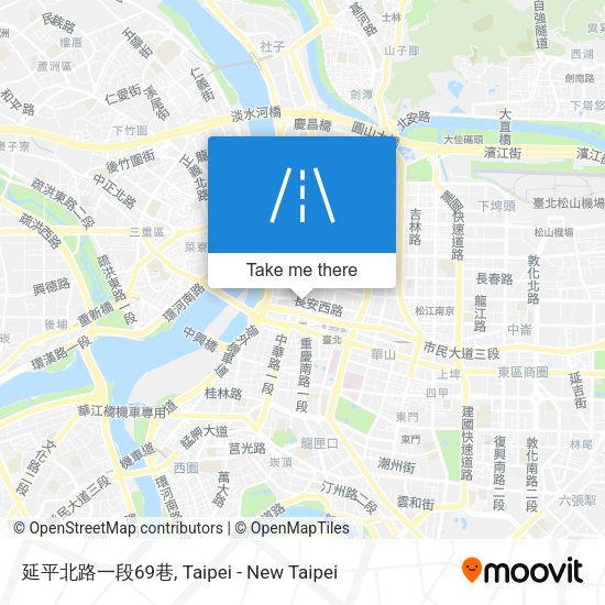 延平北路一段69巷 map