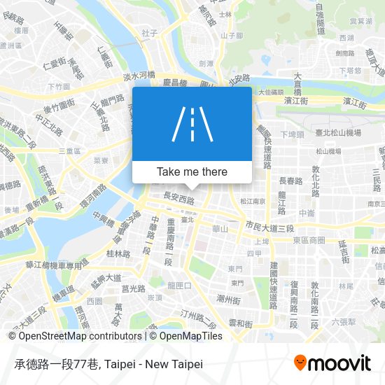 承德路一段77巷 map