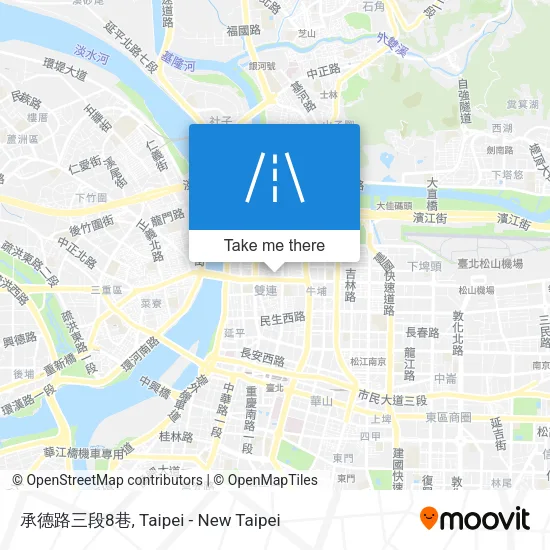 承德路三段8巷 map