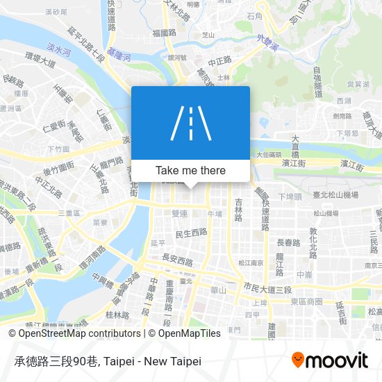 承德路三段90巷 map